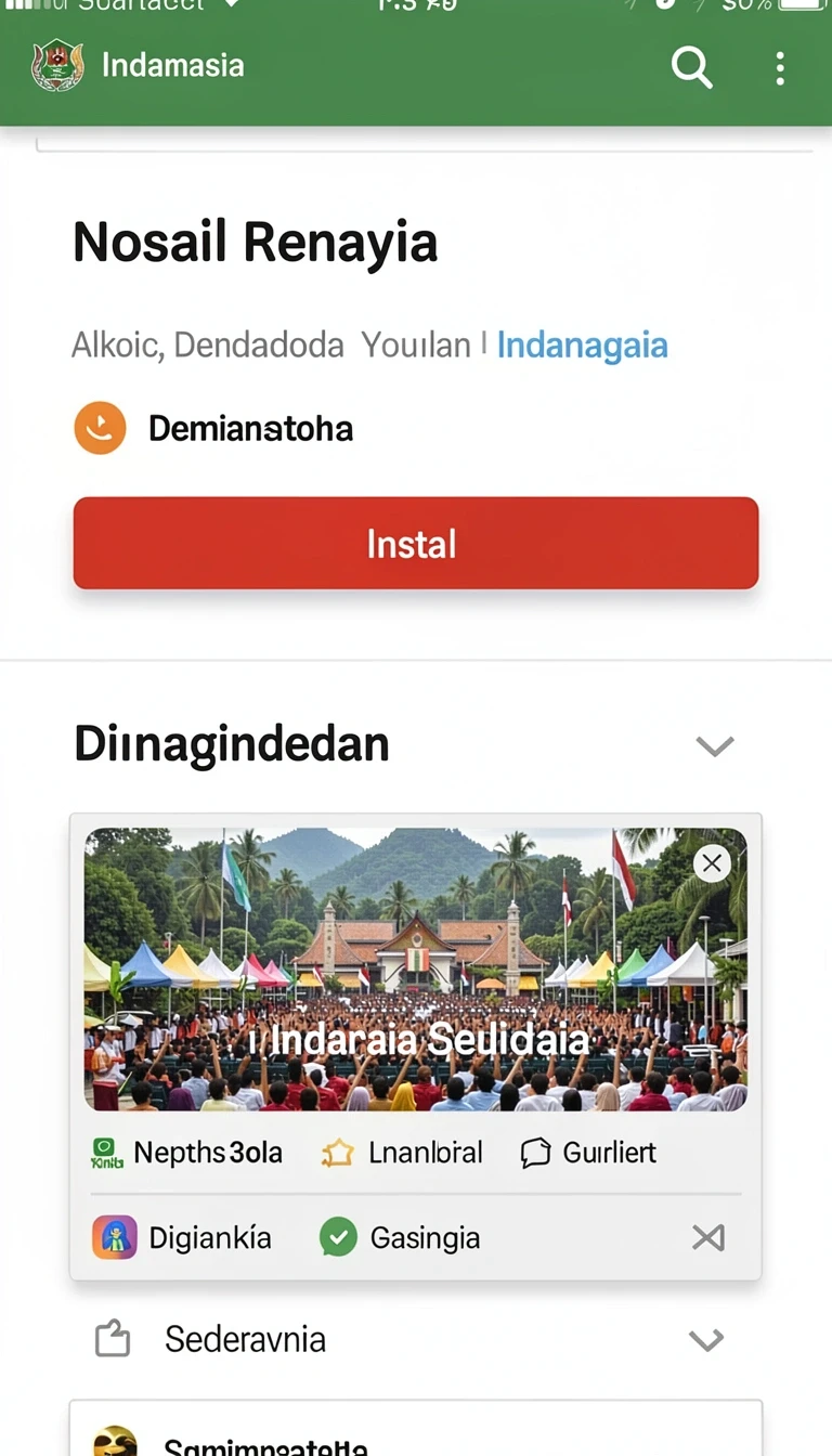 Tampilan Cara Download semar99 APK dengan Mudah